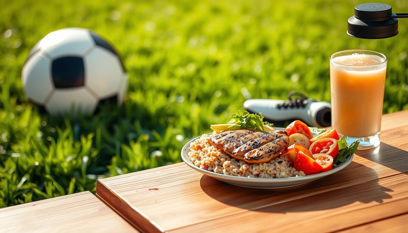 Sample post-match meal plan