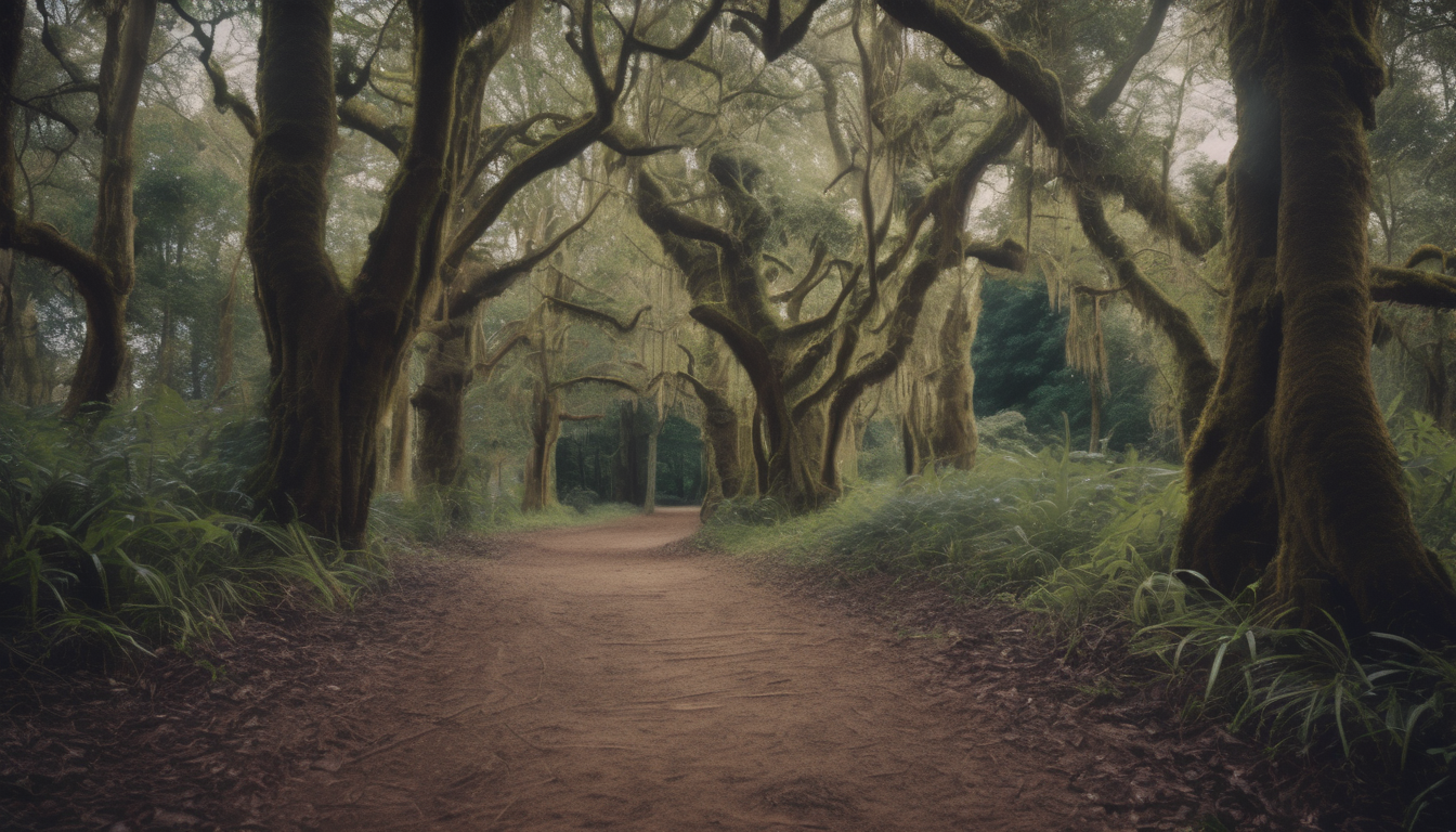 Trail Types and Difficulty Levels at Sanderstead Plantation