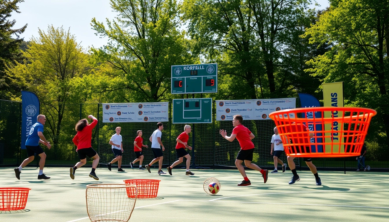 Popularity of korfball in the UK
