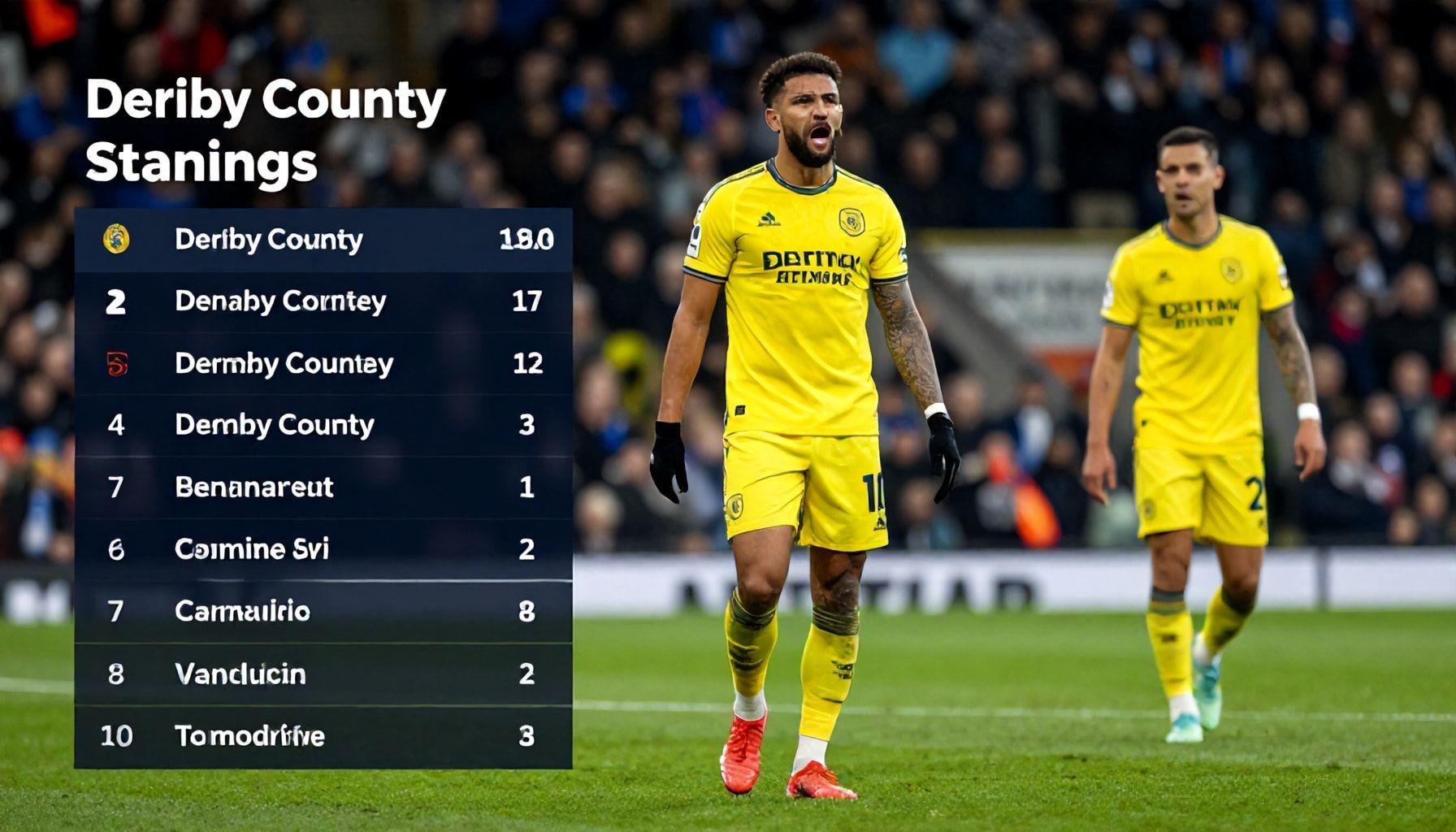 A 1-0 Loss to Bolton Sends Derby County to the Bottom of League One