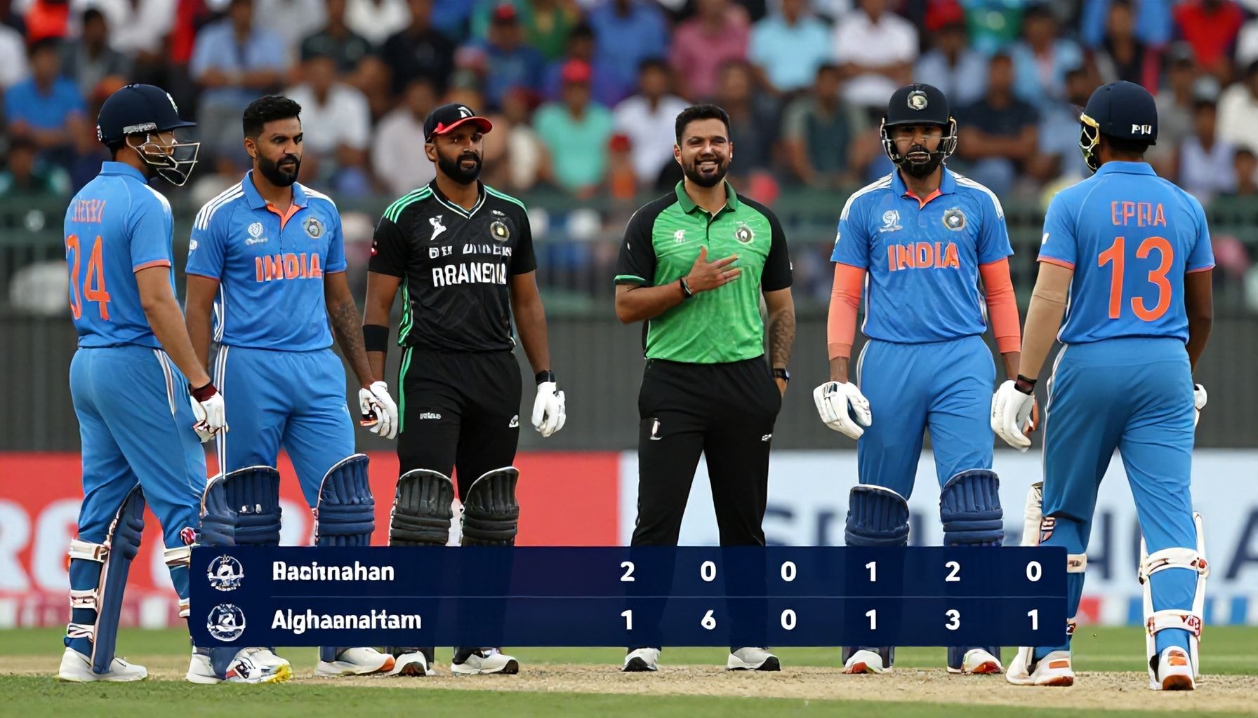 Afghanistan's Fightback Falls Short Against India's Might