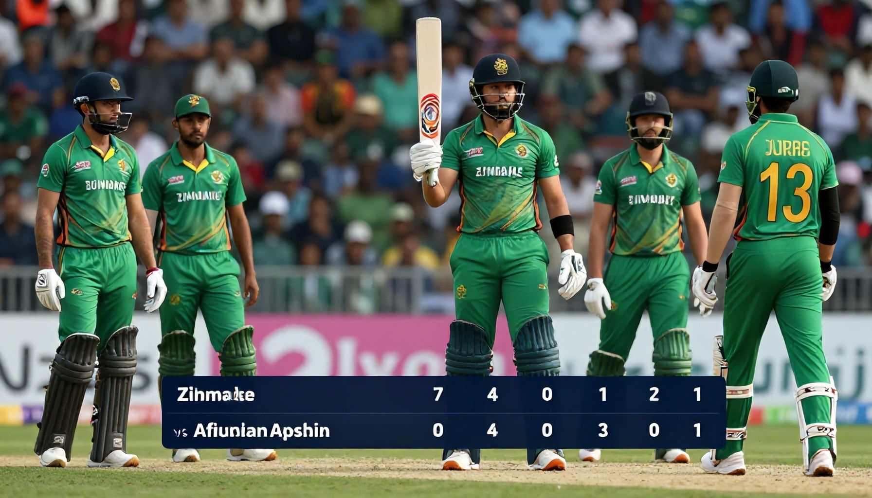 Afghanistan's Struggles Continue as Zimbabwe Extends Winning Streak