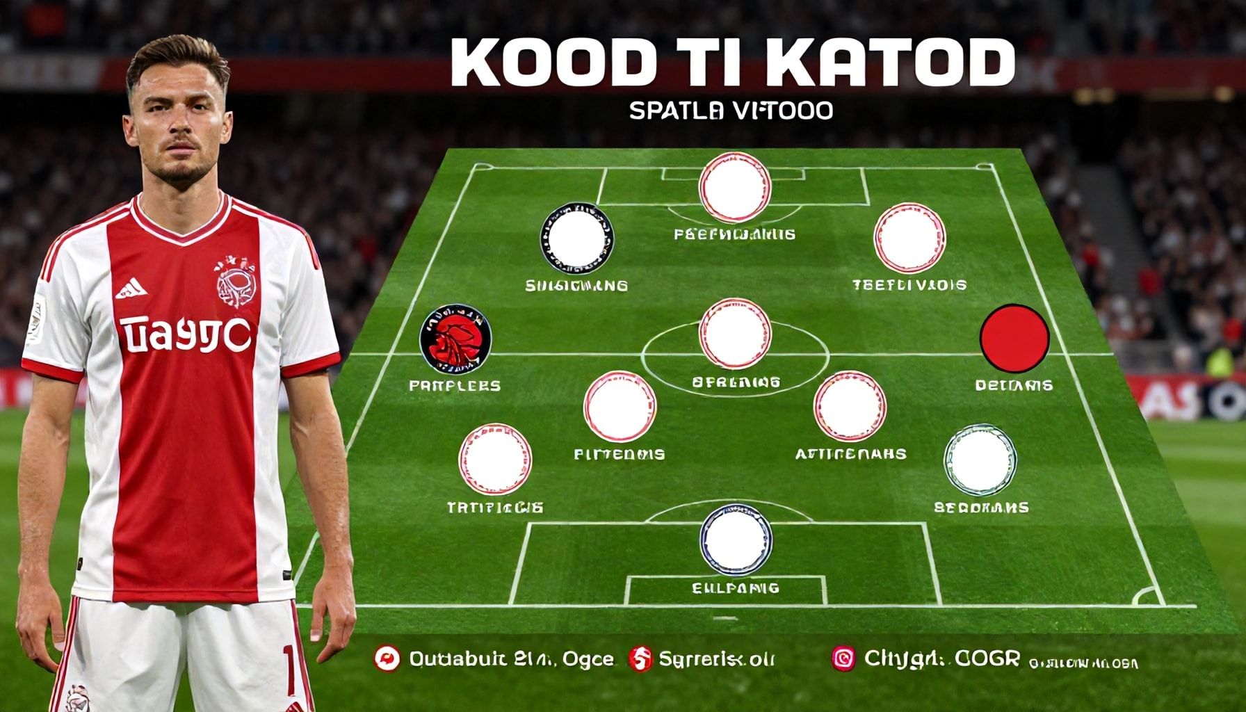 Ajax and Sparta Rotterdam set lineups for pivotal Eredivisie encounter