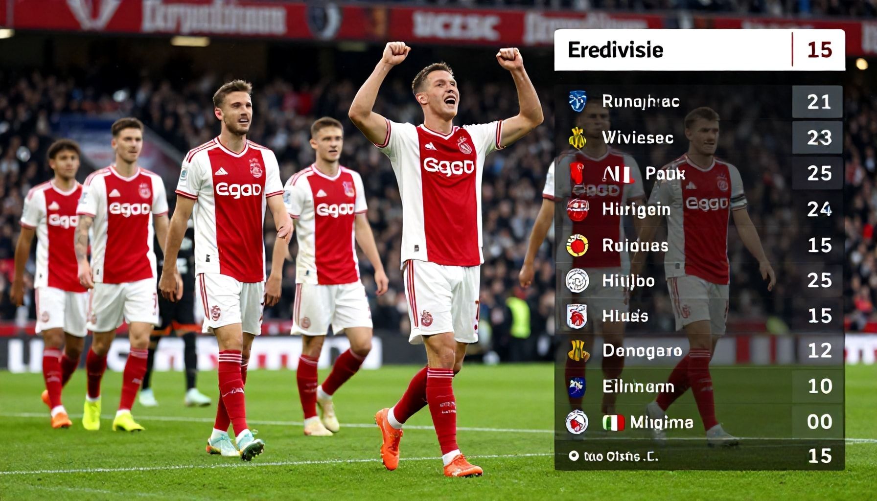 Ajax Leads Eredivisie After Impressive Week 5 Victory