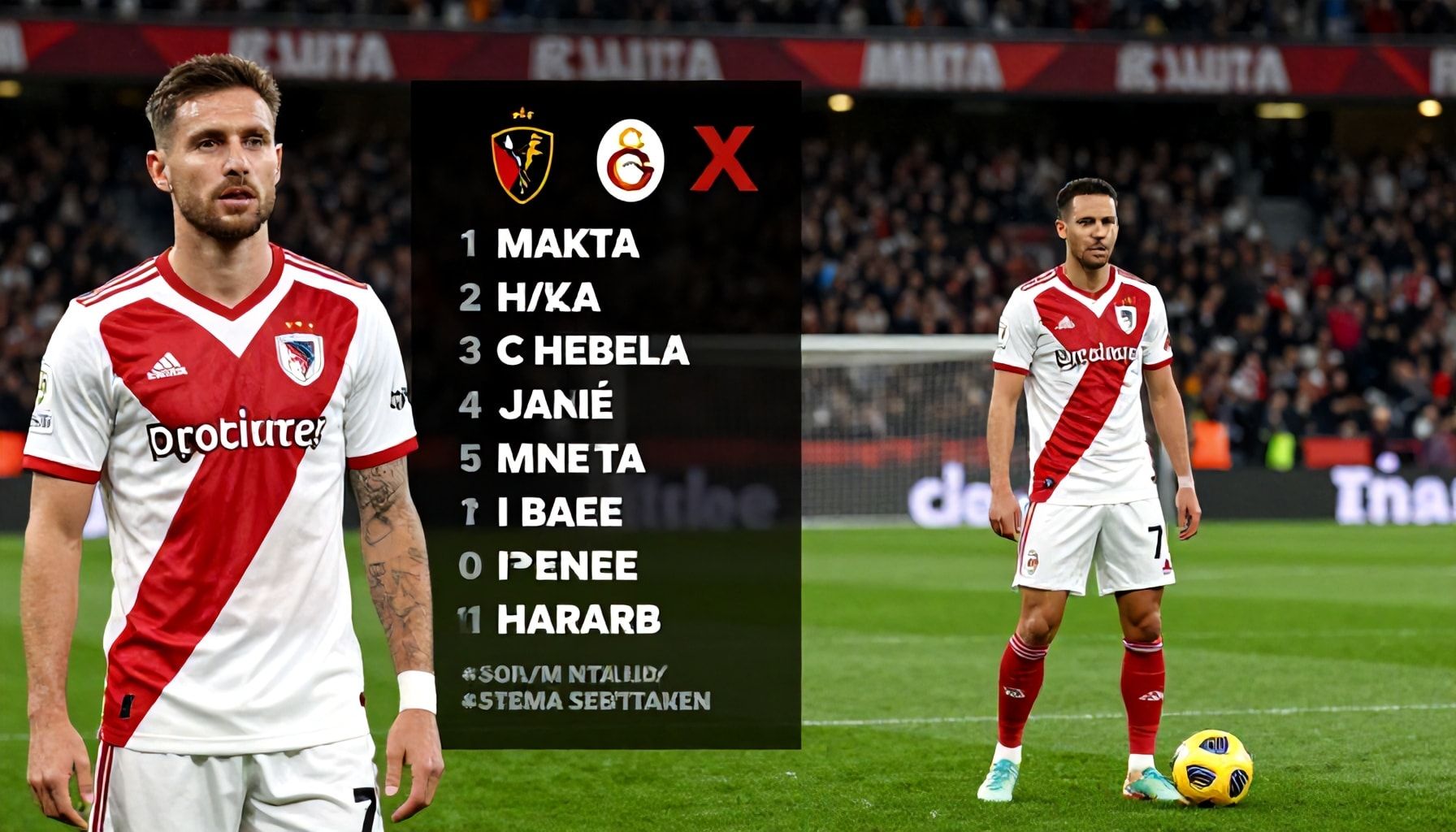 All Eyes on Key Players as AZ Alkmaar and Galatasaray Name Starting XI