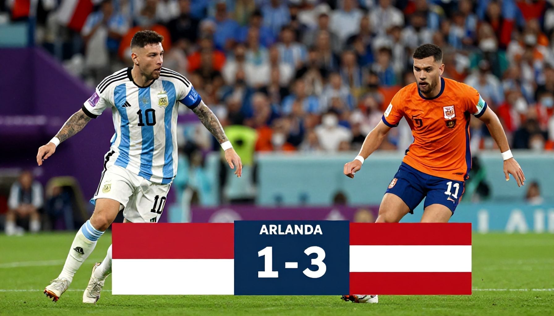 Argentina and Netherlands Clash in High-Stakes Quarter-Final