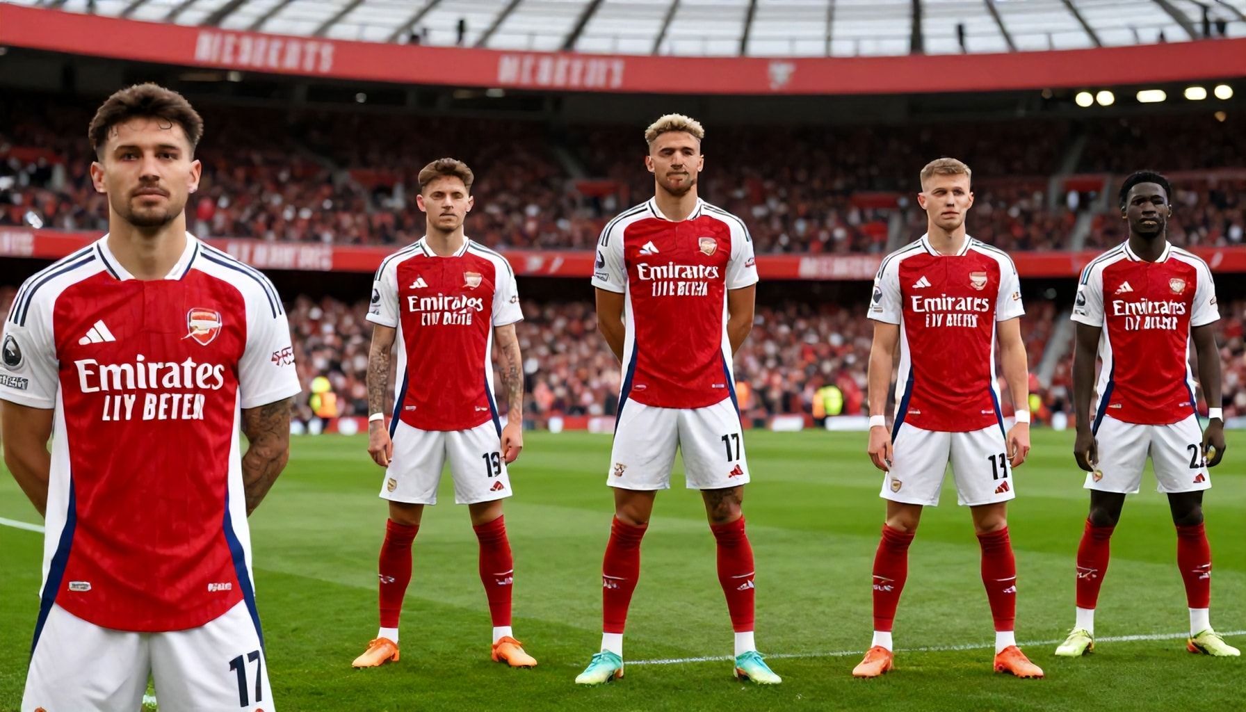 Arsenal and Liverpool reveal star-studded line-ups for crucial clash