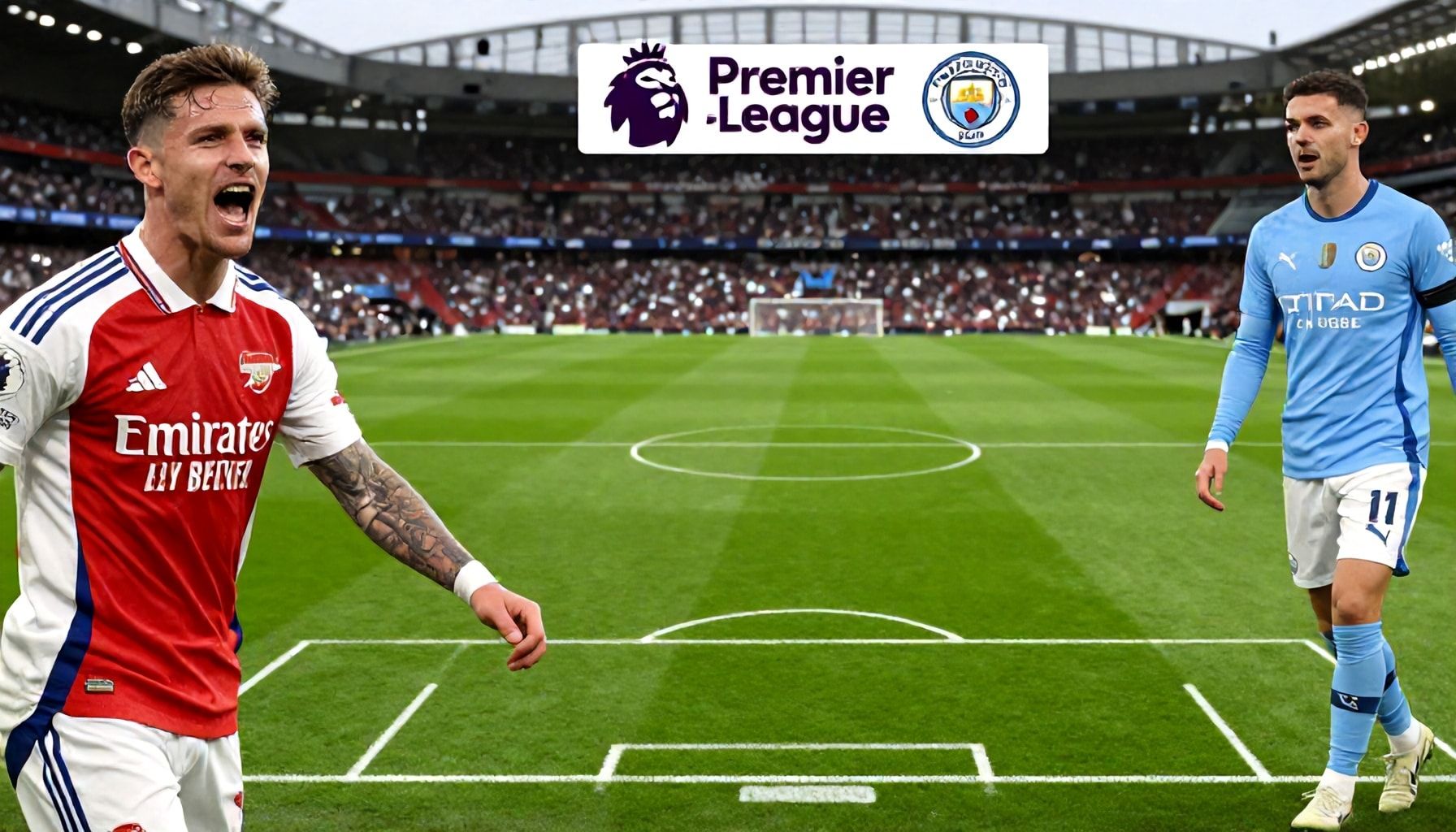 Arsenal and Manchester City set for crucial Premier League showdown