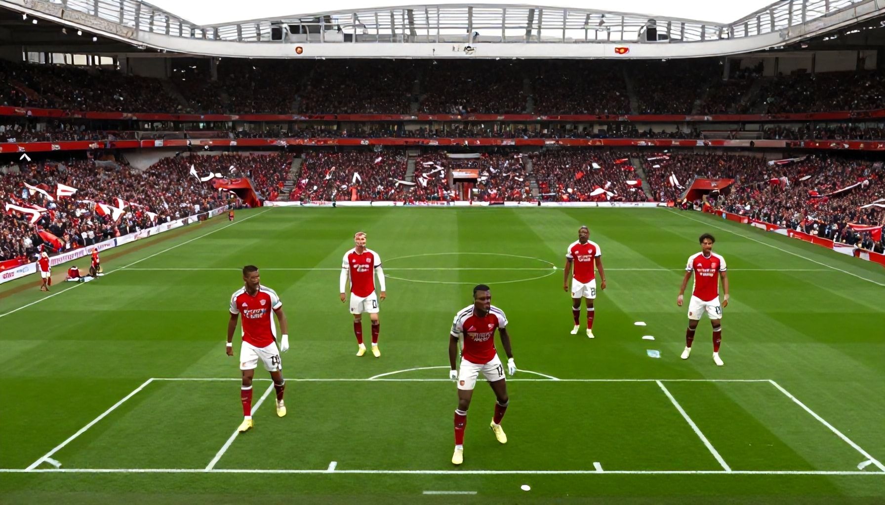 Arsenal and Manchester United Lineups Revealed for High-Stakes Showdown