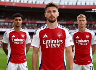 Arsenal FC Unveil New Shirts for 2024 Season