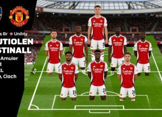 Arsenal vs Manchester United: Teams Announced for Sunday Clash