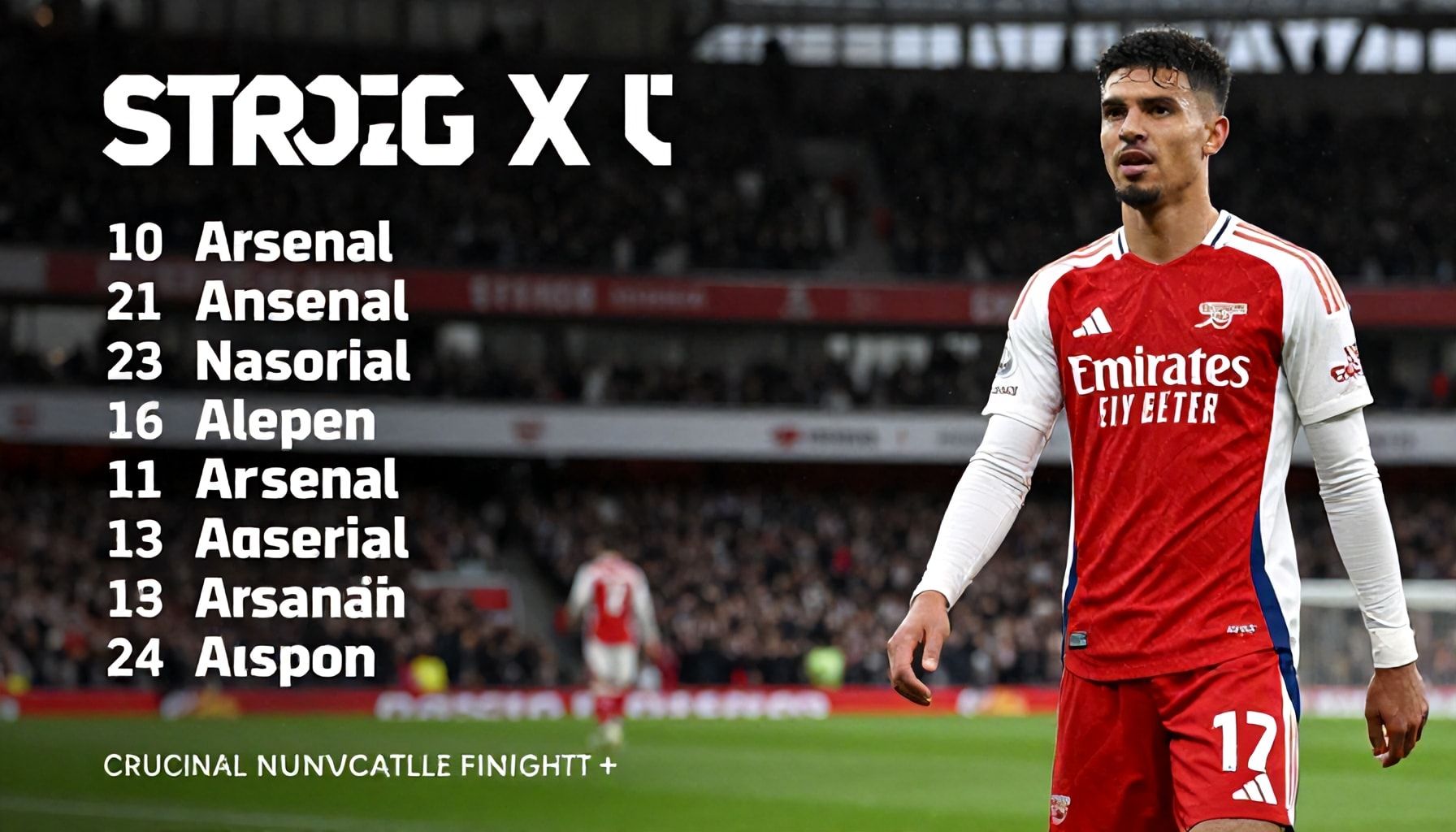 Arsenal's Strong XI Takes Shape for Crucial Newcastle Fixture