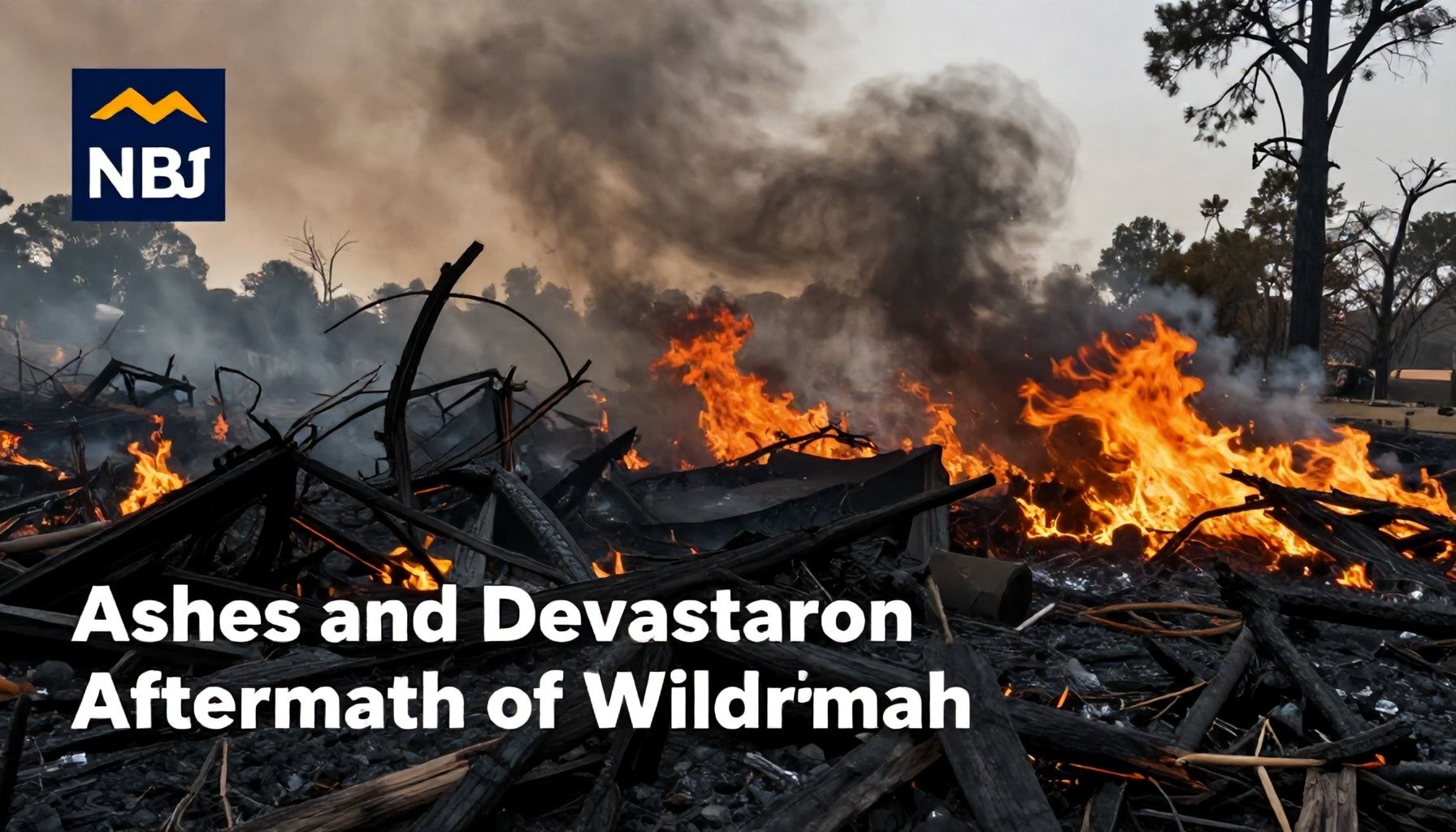 Ashes and Devastation: The Aftermath of California's Wildfires