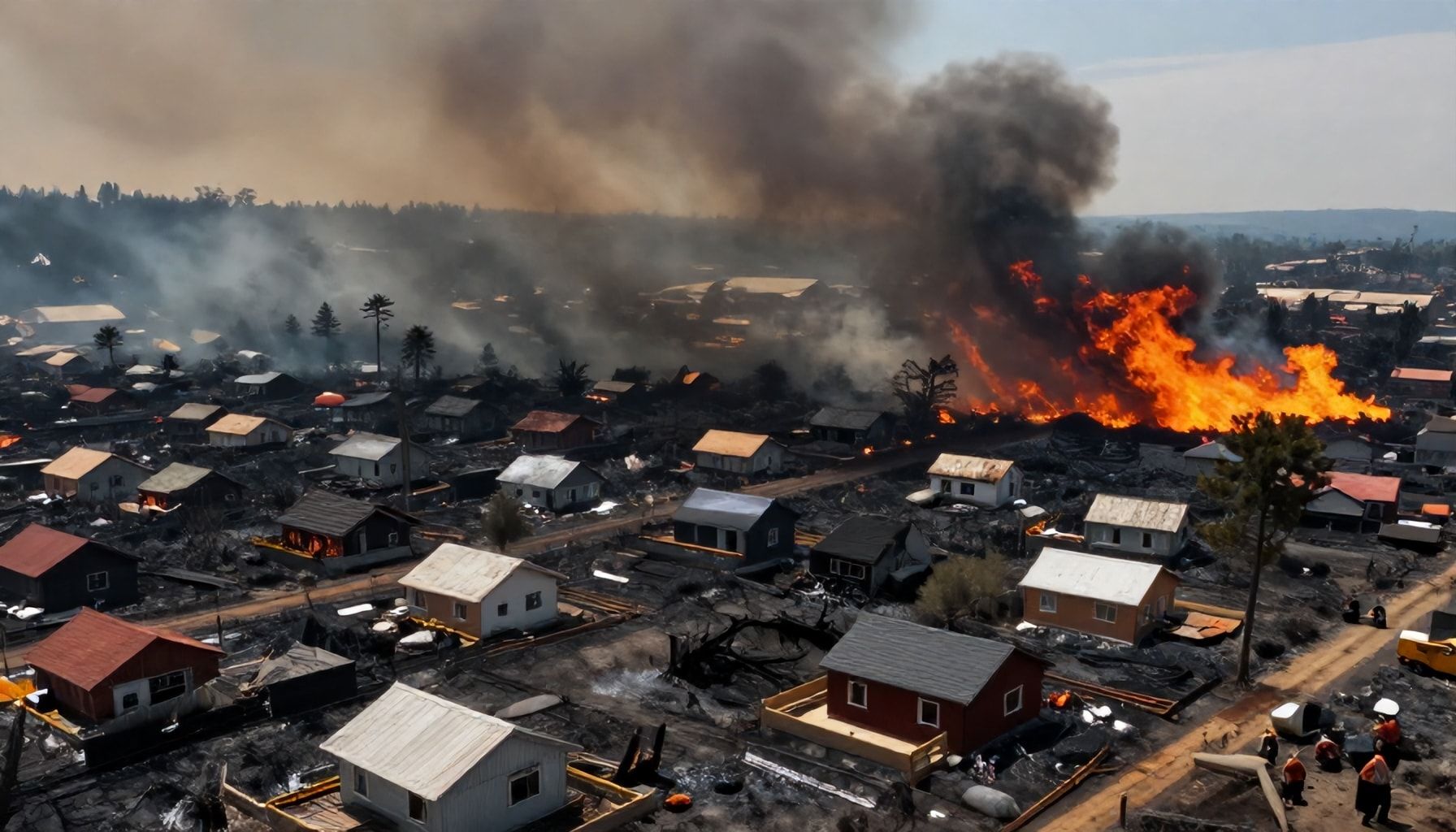 Ashes Spread as Thousands Lose Homes in California Wildfires