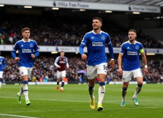 Villa Face Everton in Premier League Clash Tonight