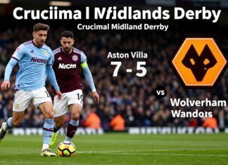 Aston Villa Face Wolverhampton in Crucial Midlands Derby
