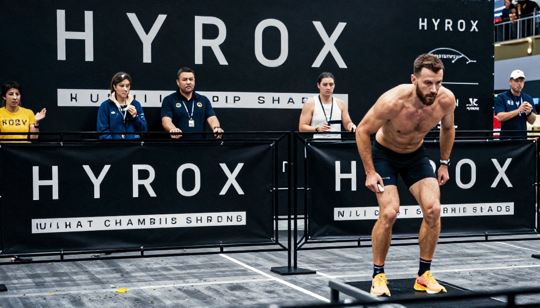 Athletes Compete for Glory at Inaugural Hyrox World Championships