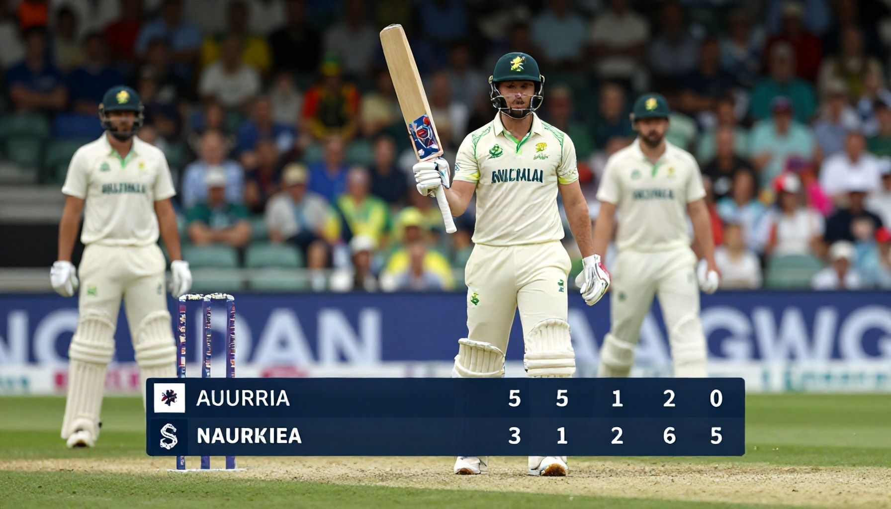 Australia Falls Short Despite Strong Batting Display Against England
