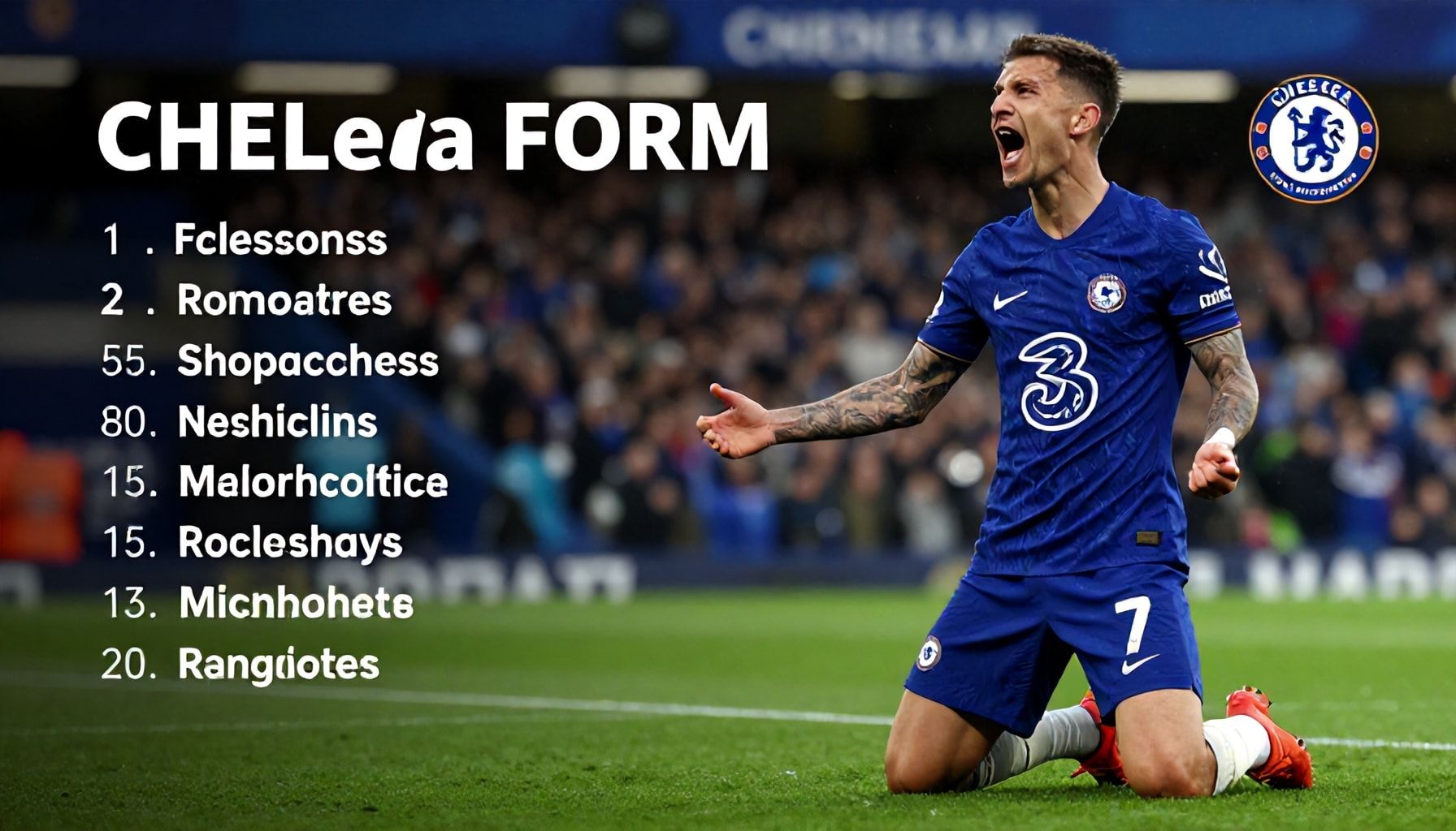 Background Information: Chelsea's Recent Form and Injuries