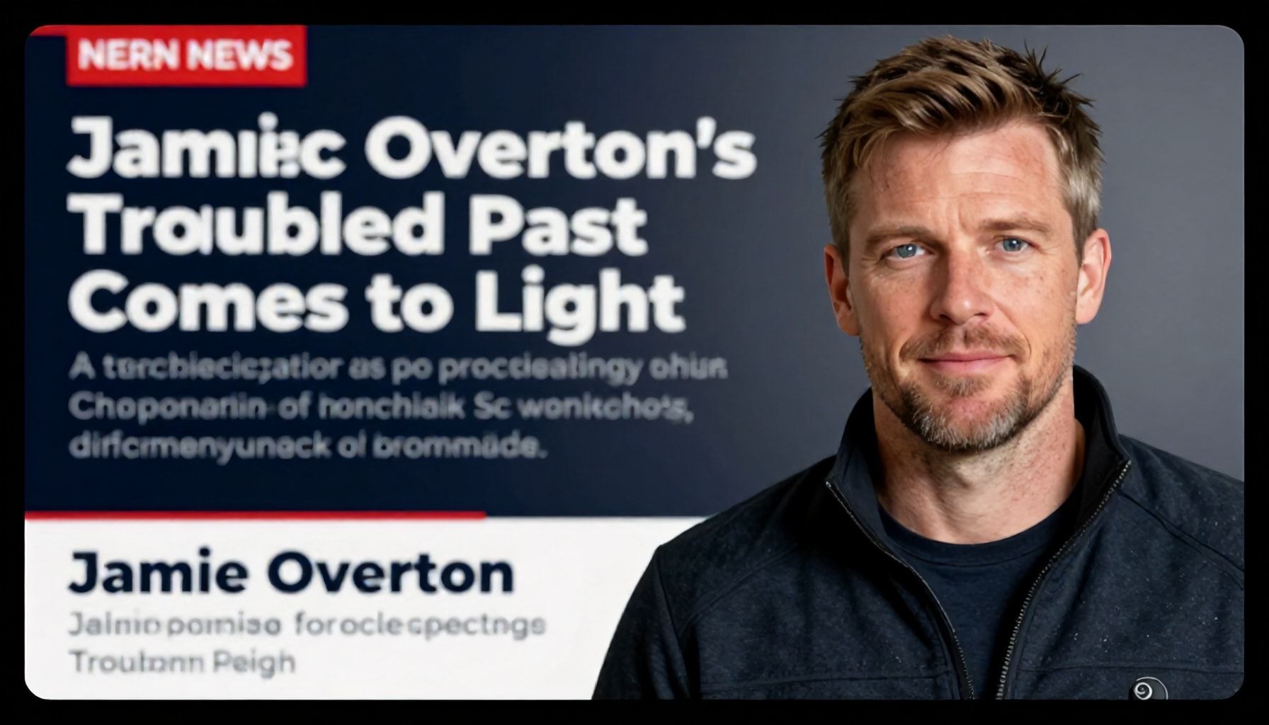 Background Information on Jamie Overton's Troubled Past Comes to Light