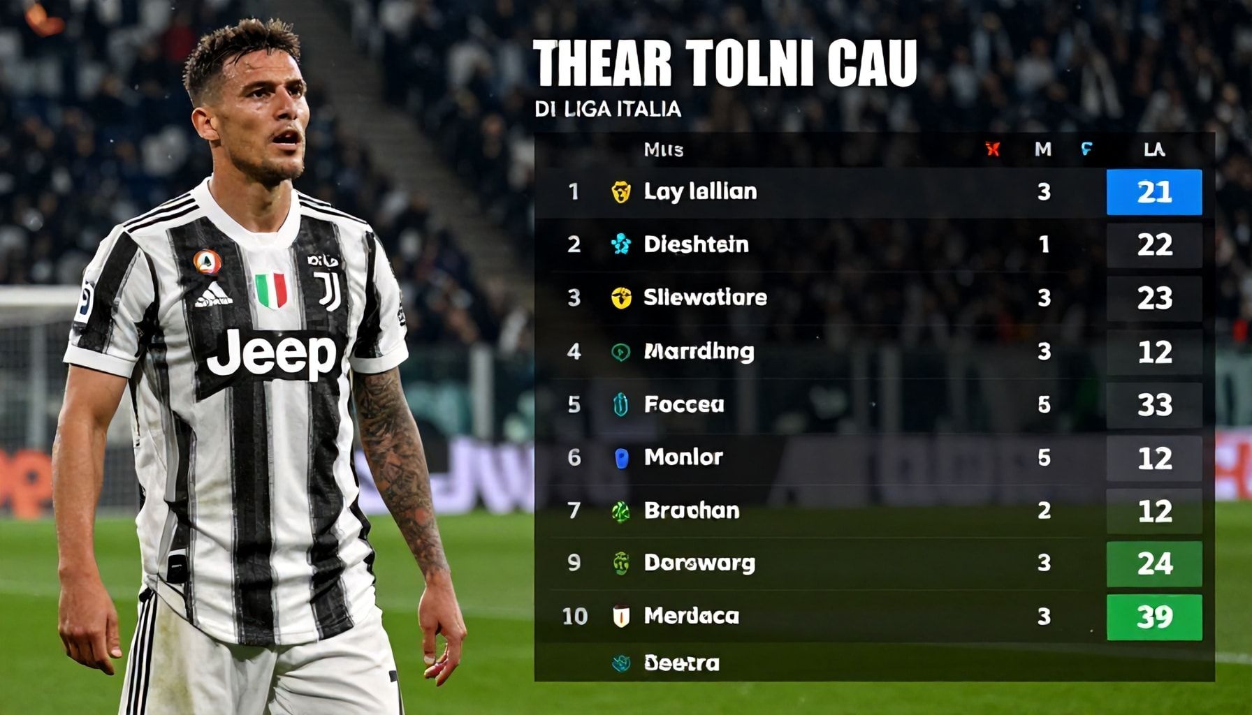 Background Information on Juventus' Dominant Performance