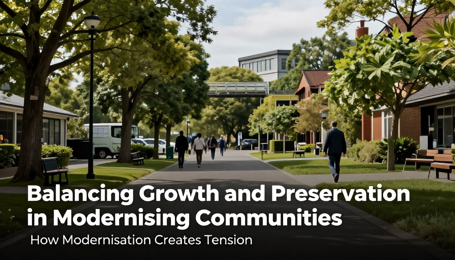 Balancing Growth and Preservation in Modernising Communities