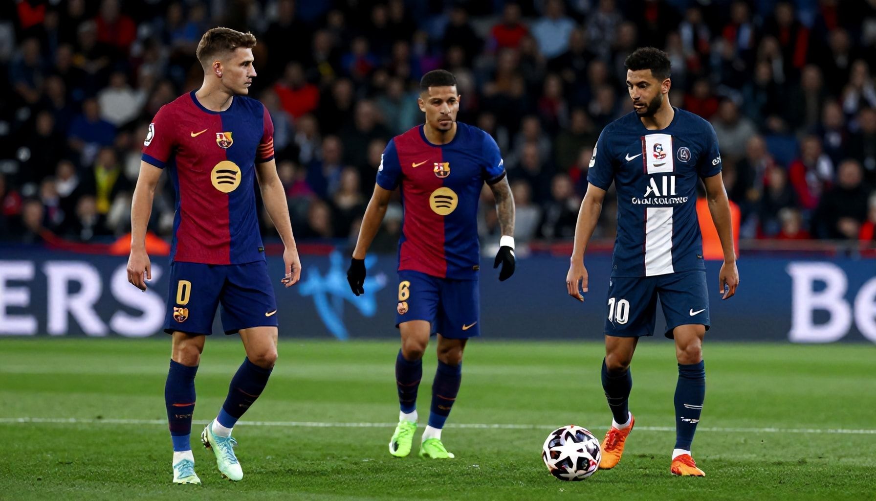 Barcelona Aim to Overcome PSG in Crucial Champions League Showdown