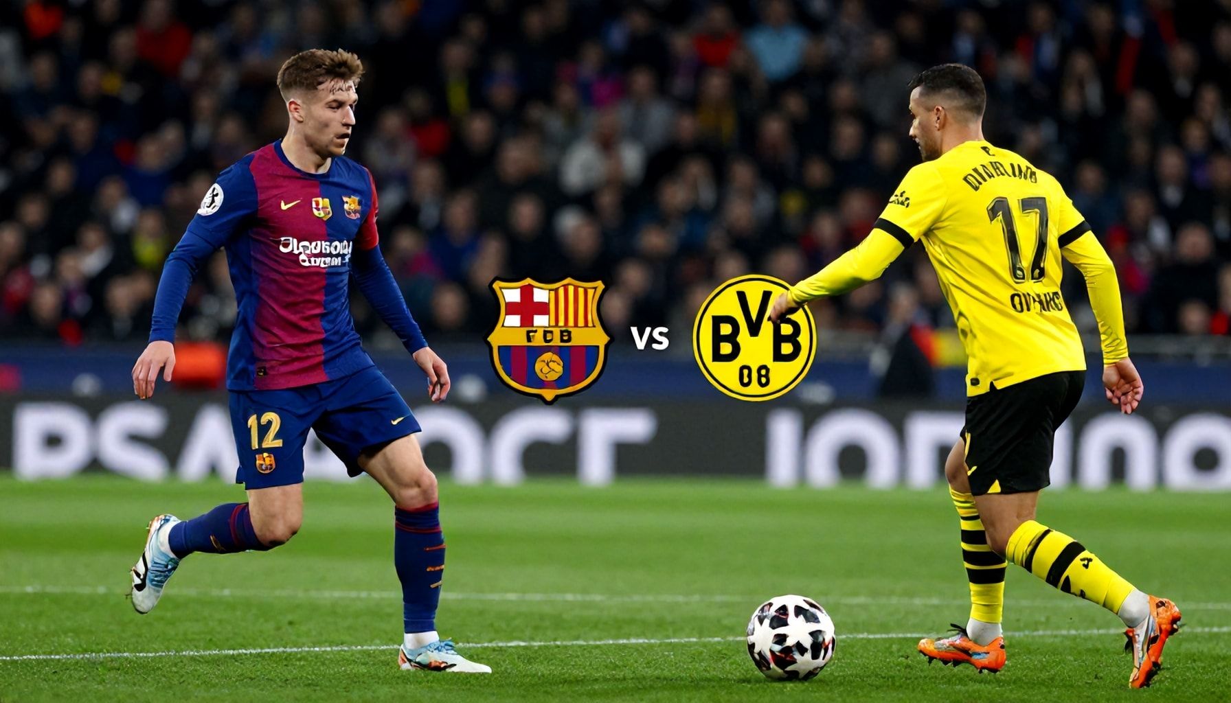 Barcelona and Dortmund prepare for crucial Champions League encounter