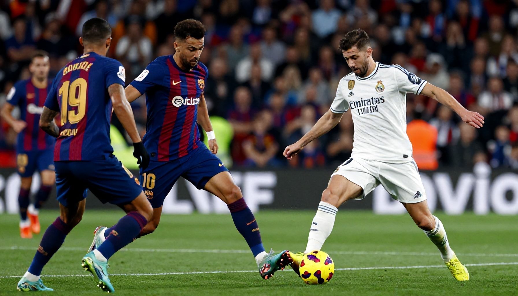 Barcelona and Real Madrid battle for La Liga supremacy