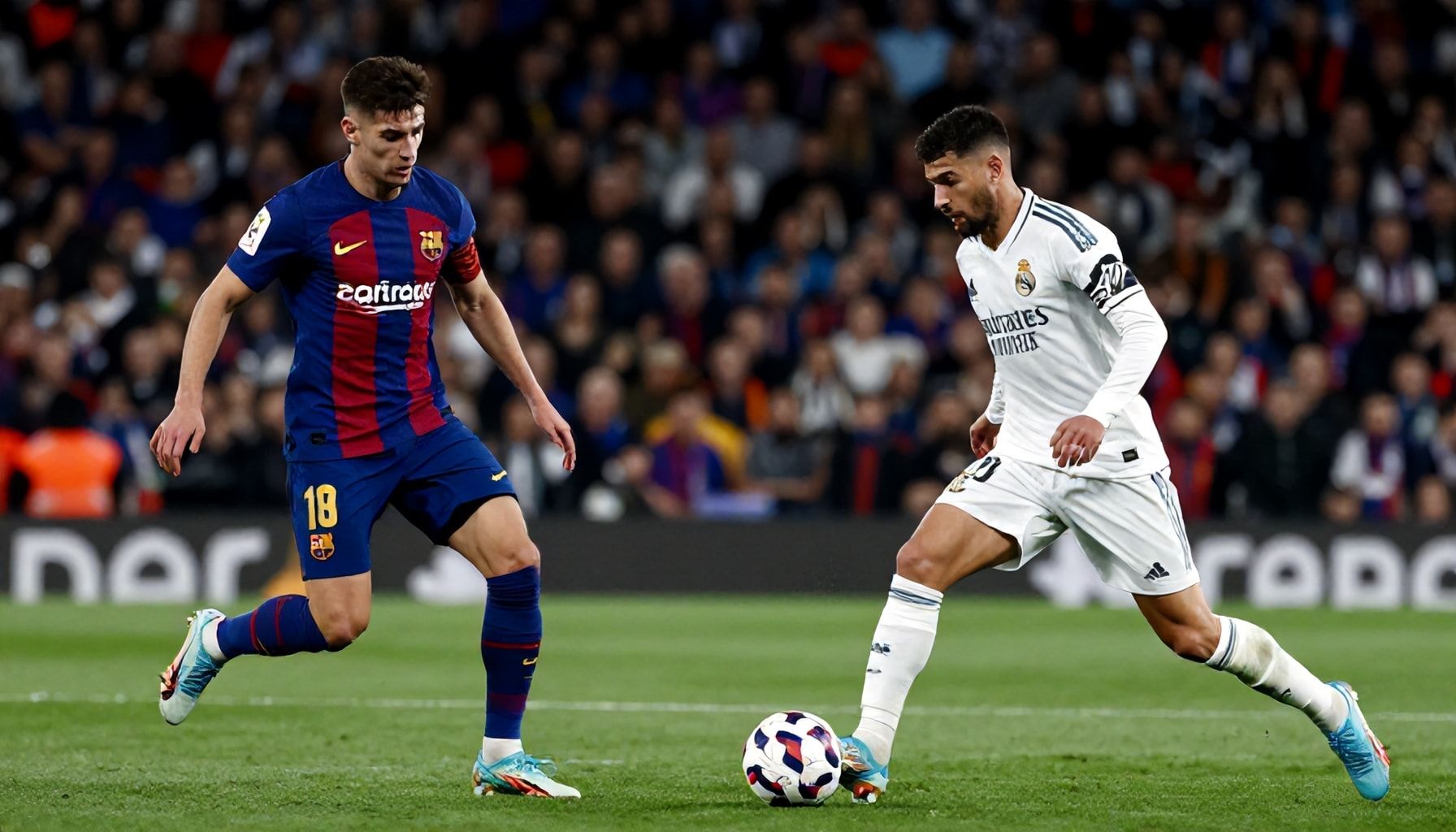 Barcelona and Real Madrid lock horns in El Clásico tonight