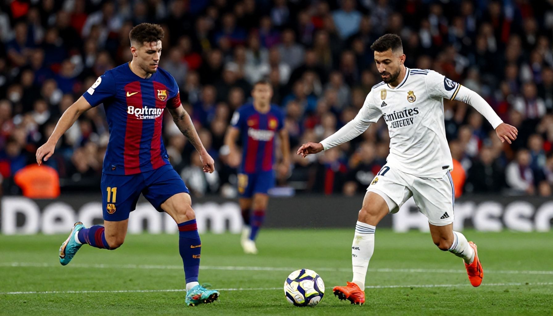Barcelona and Real Madrid meet in crucial La Liga encounter