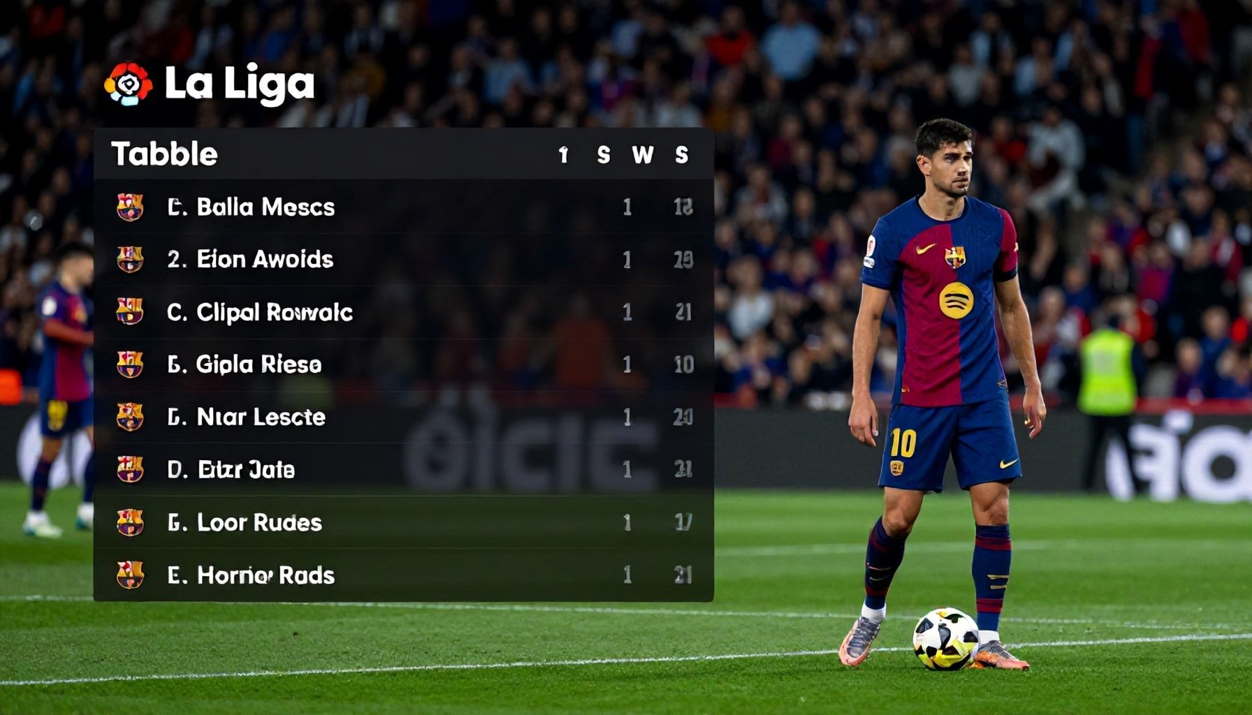 Barcelona edges ahead in tight La Liga title race