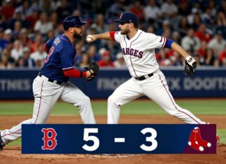 Rangers Defeat Red Sox 5-3 in Tense Baseball Clash