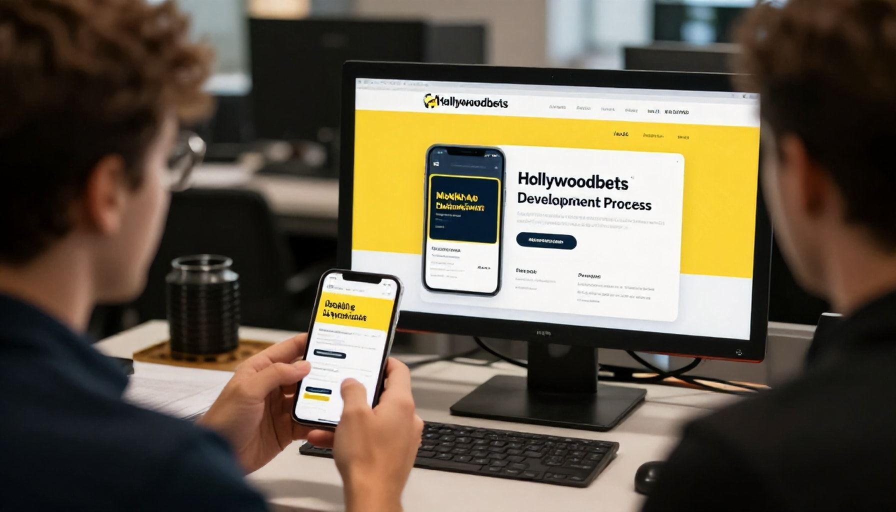 Behind the Scenes: A Look at Hollywoodbets' Mobile App Development Process