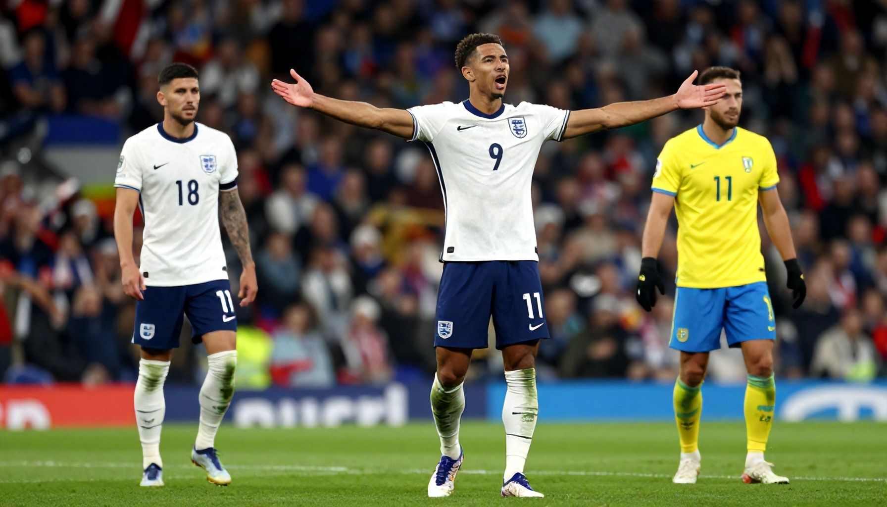 Bellingham's Double Secures England's Victory Over Ukraine