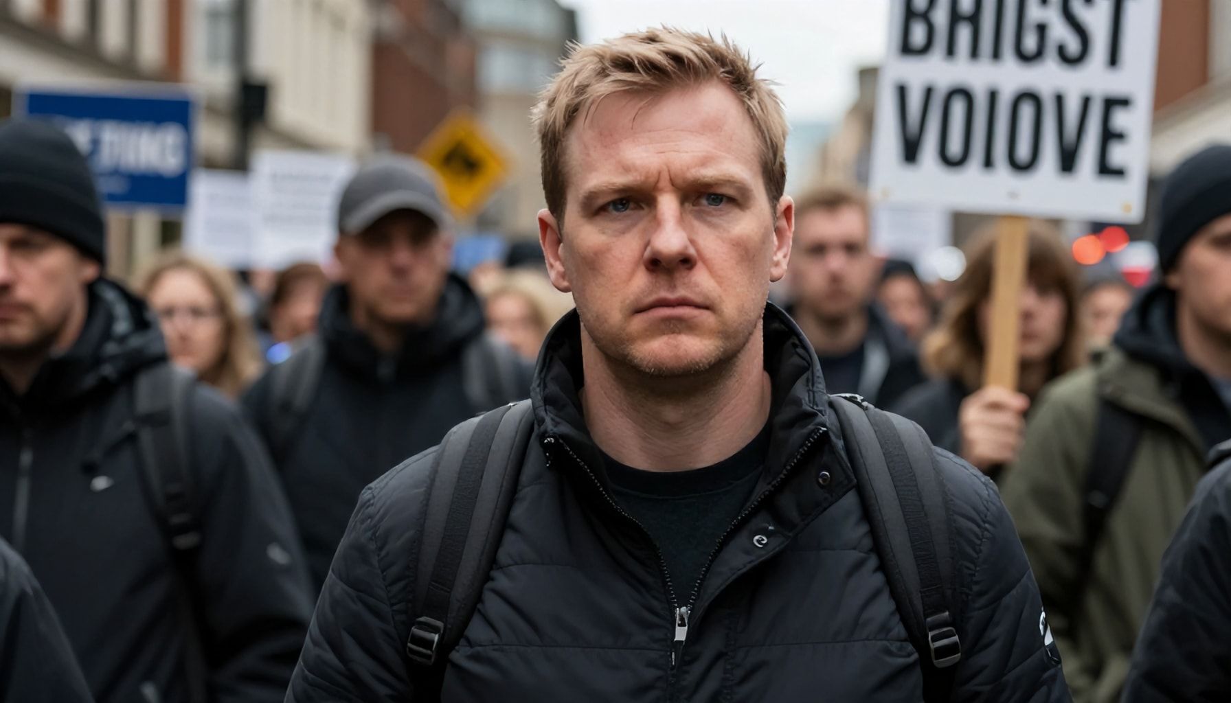 Ben Curran Charged Following Protest Violence