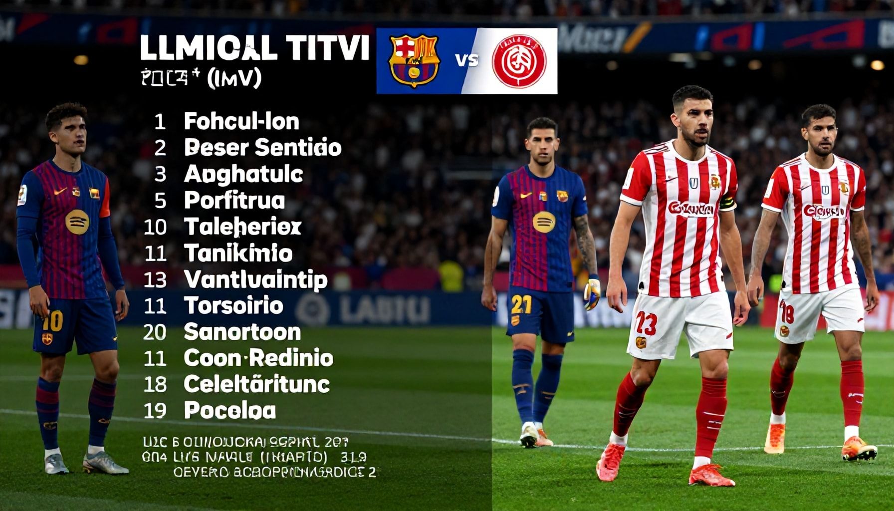 Both teams aim to secure vital points in tight La Liga title race