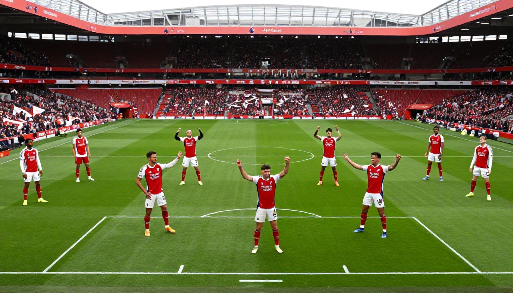 Both teams field strong squads as Premier League title race intensifies