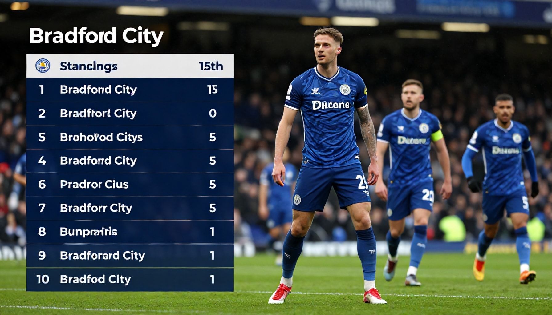 Bradford City Climbs to 15th in League One Following Saturday Triumph