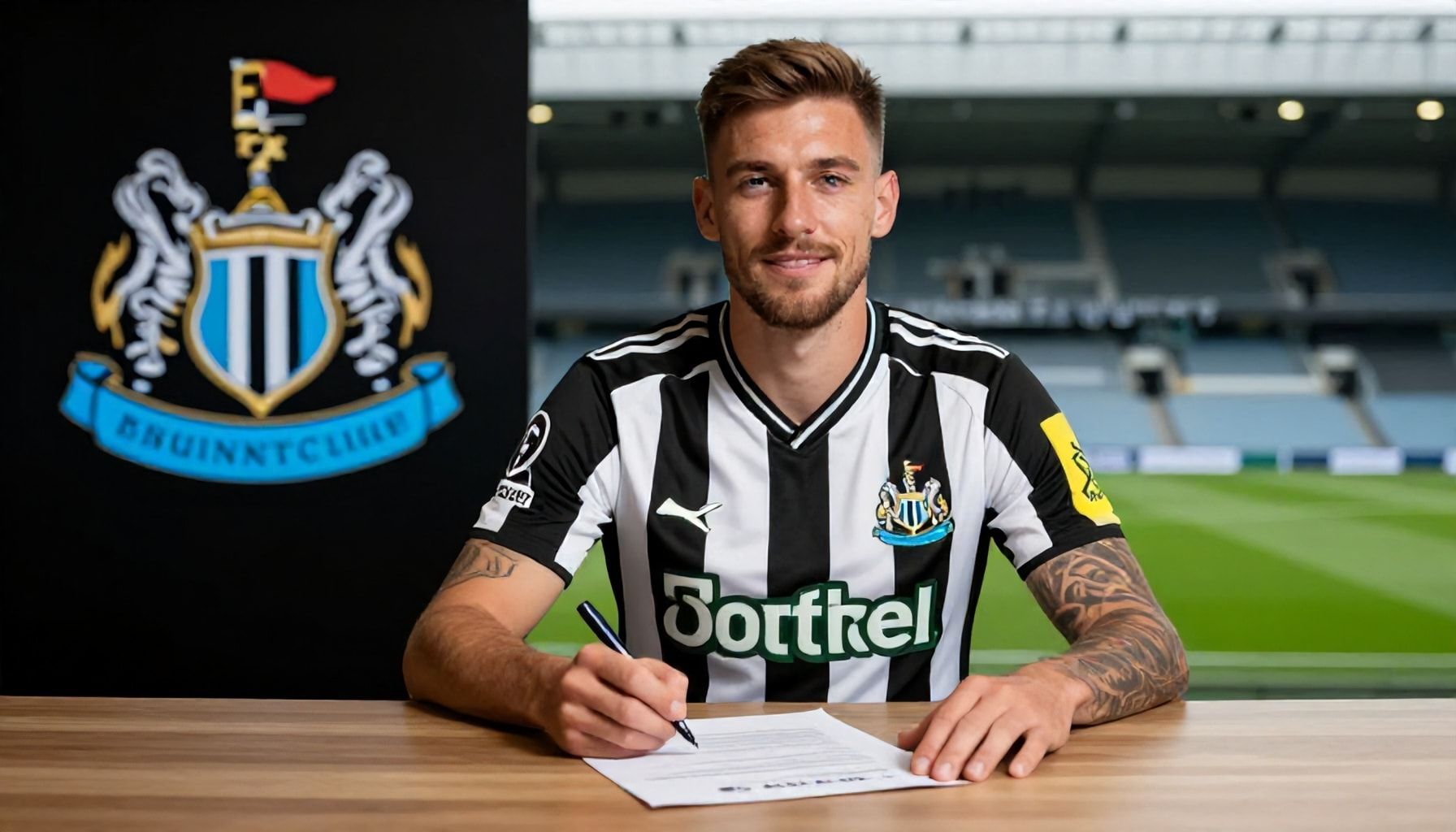 Brazilian International Becomes Newcastle's Latest High-Profile Signing