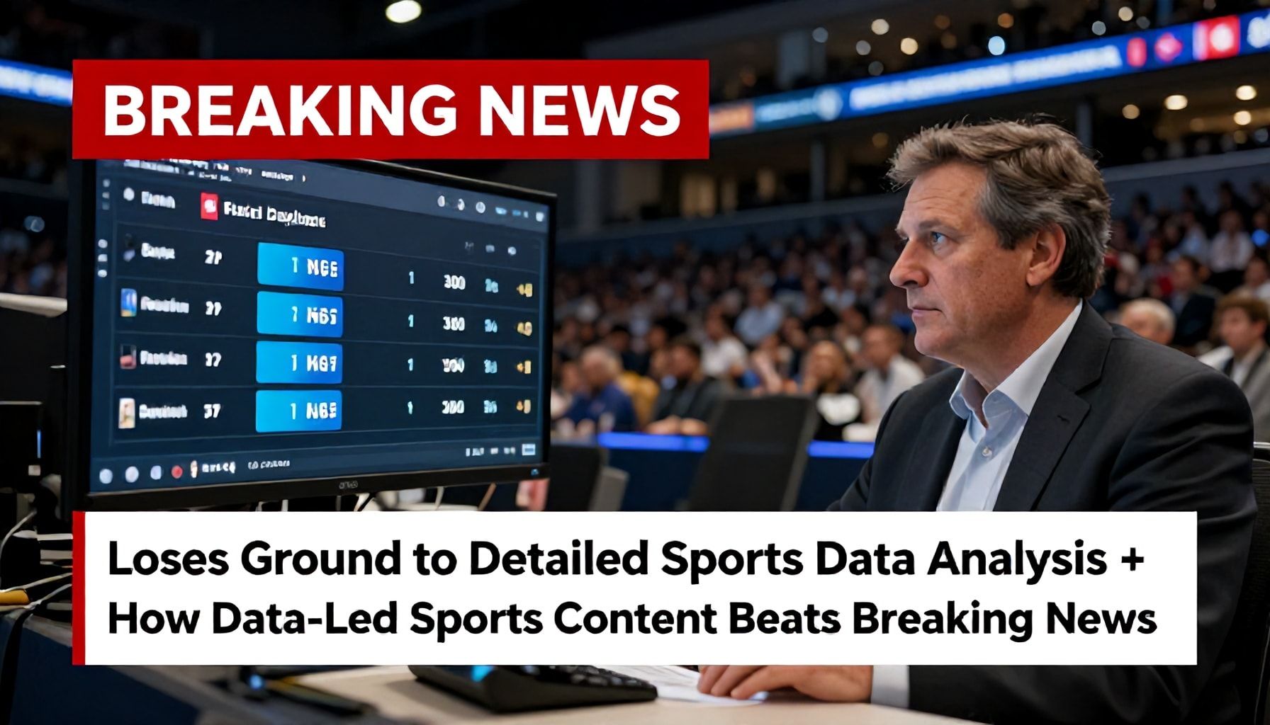 Breaking News Loses Ground to Detailed Sports Data Analysis