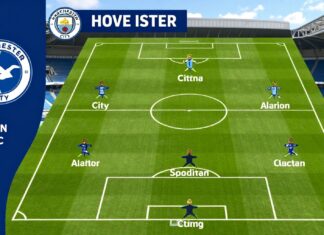 Brighton & Hove Albion face Manchester City on Saturday