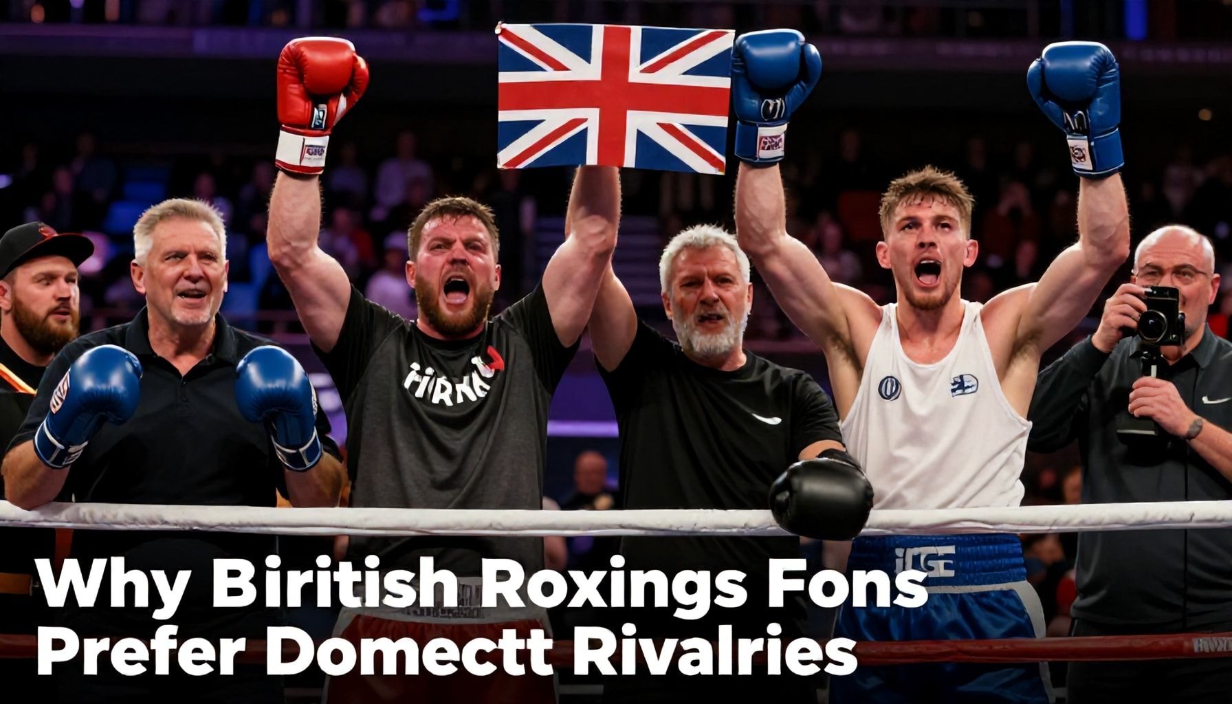British Boxing Fans Ignite Rivalries at Home