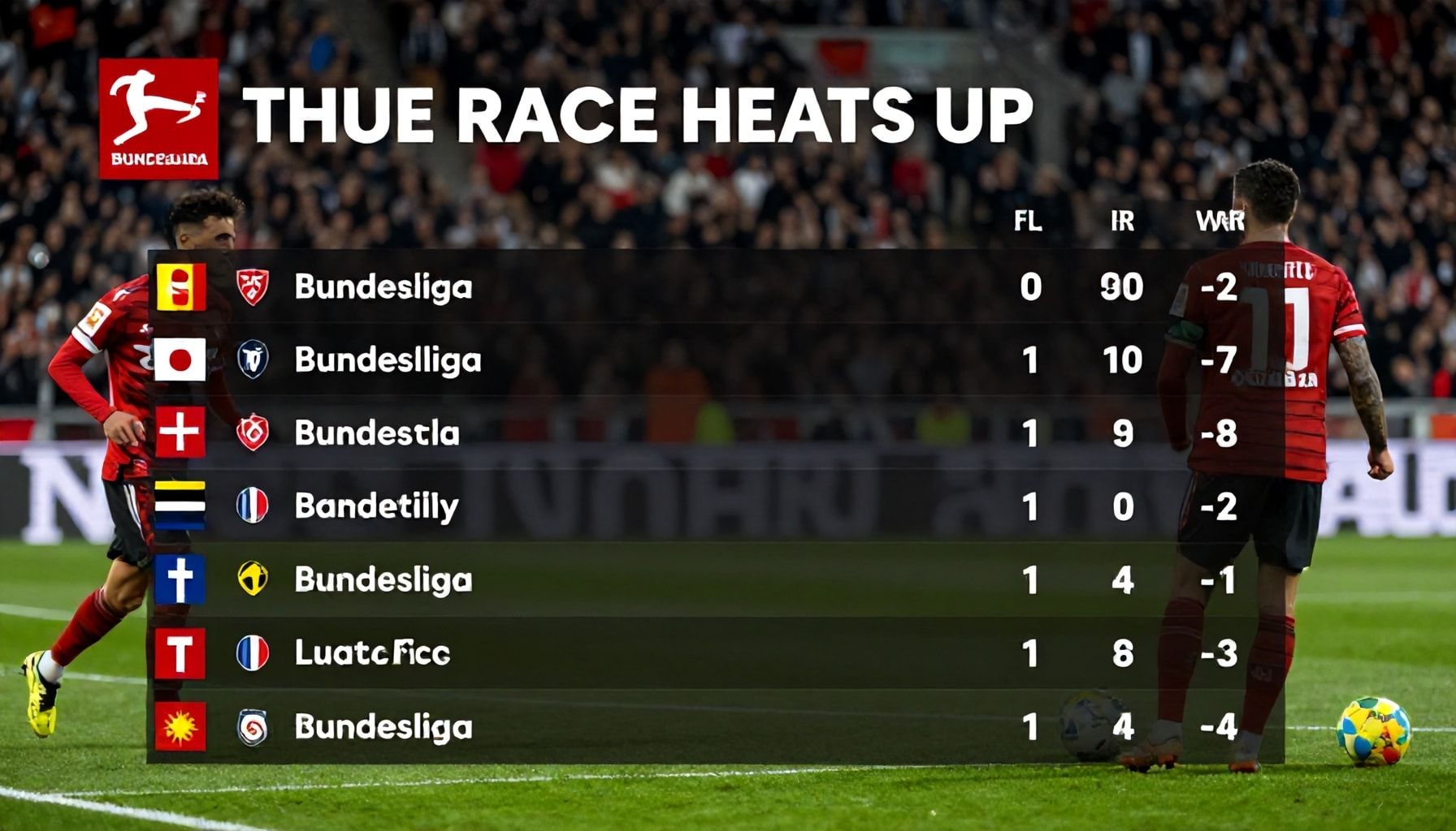 Bundesliga Title Race Heats Up