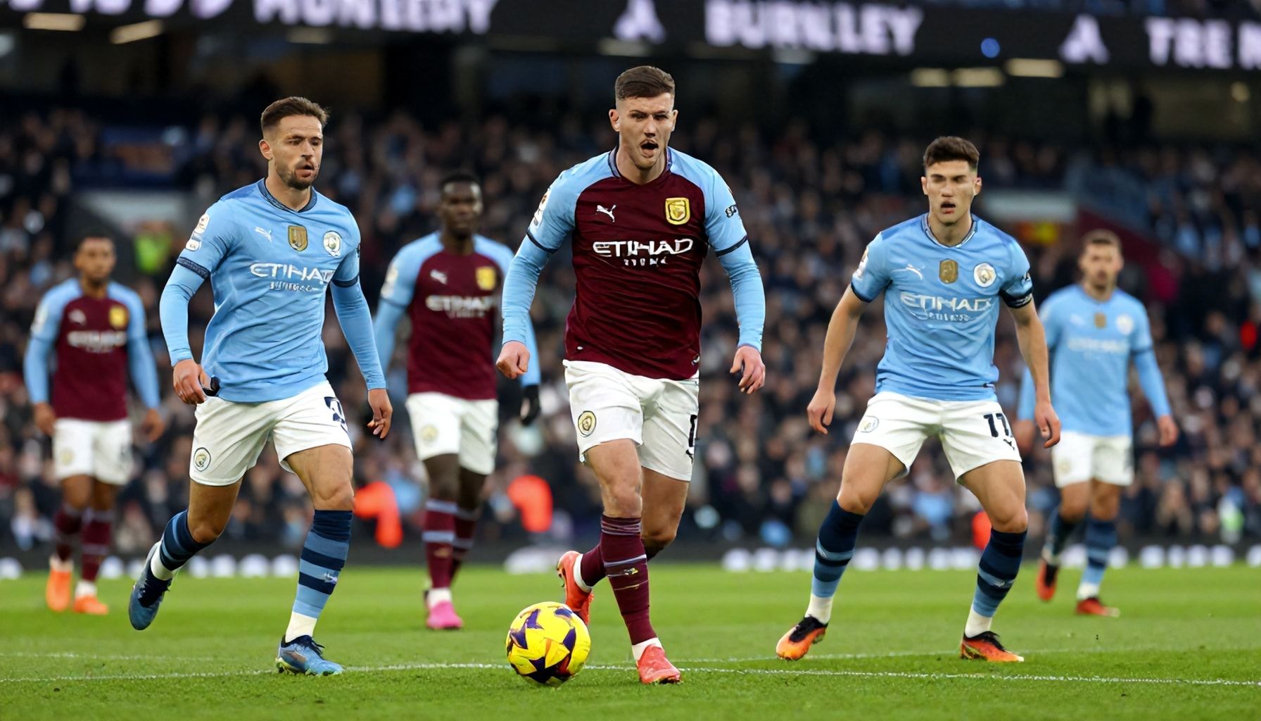 Burnley's defensive record faces stern test against Manchester City