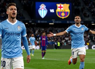 Celta Vigo Face Barcelona in La Liga Clash Tonight