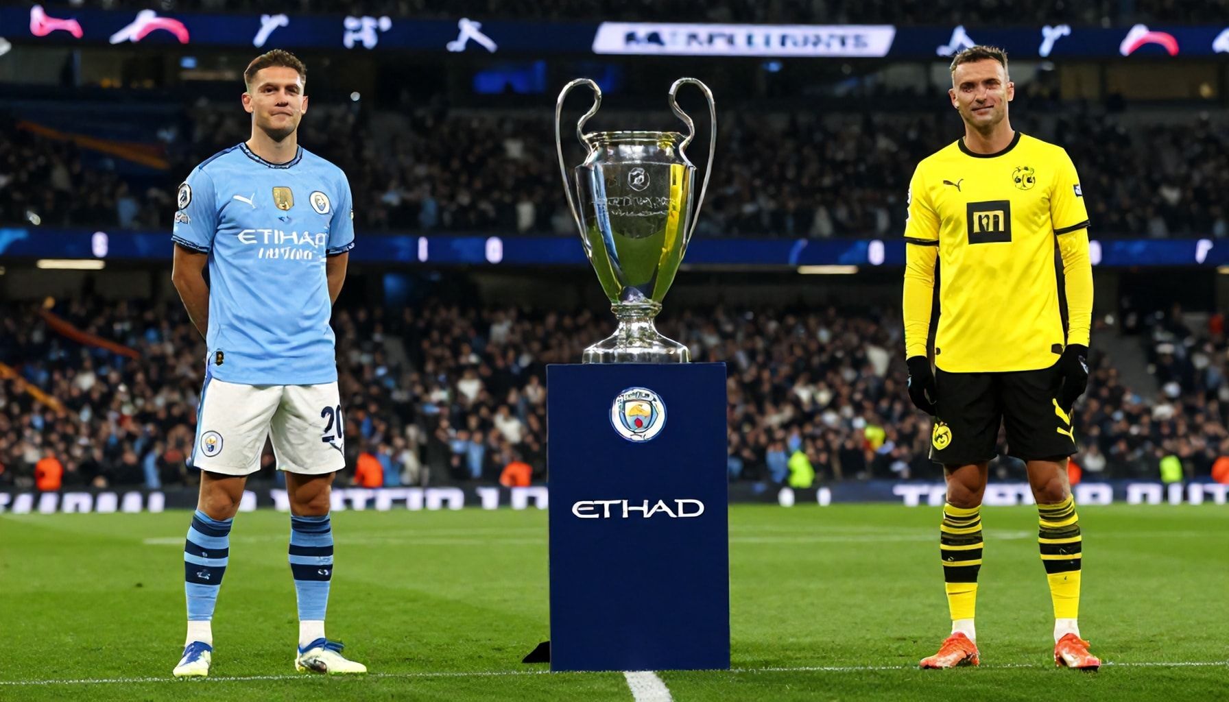 Champions League Spotlight Falls on Etihad as City Hosts Dortmund