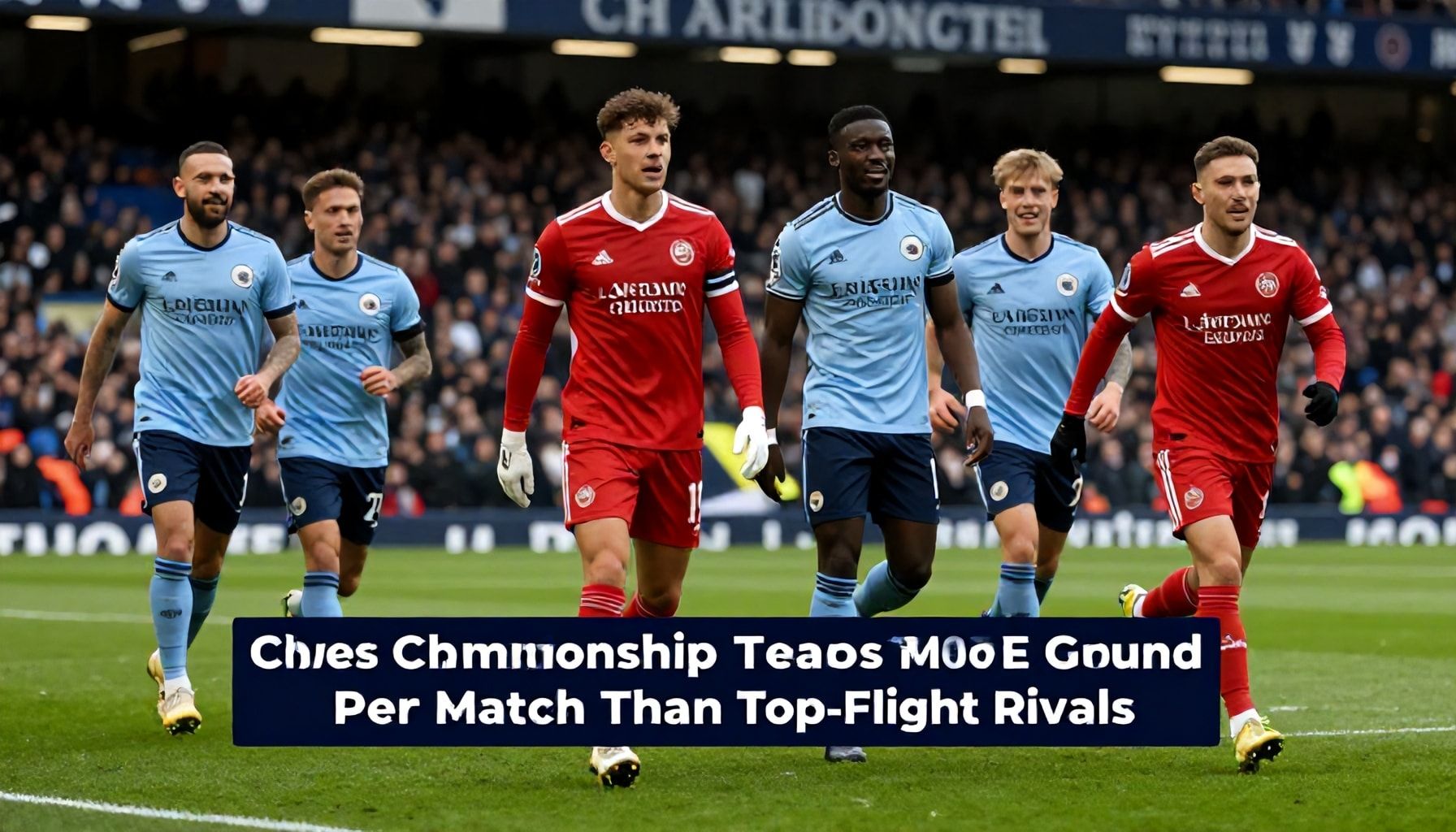 Championship Teams Cover More Ground Per Match Than Top-Flight Rivals
