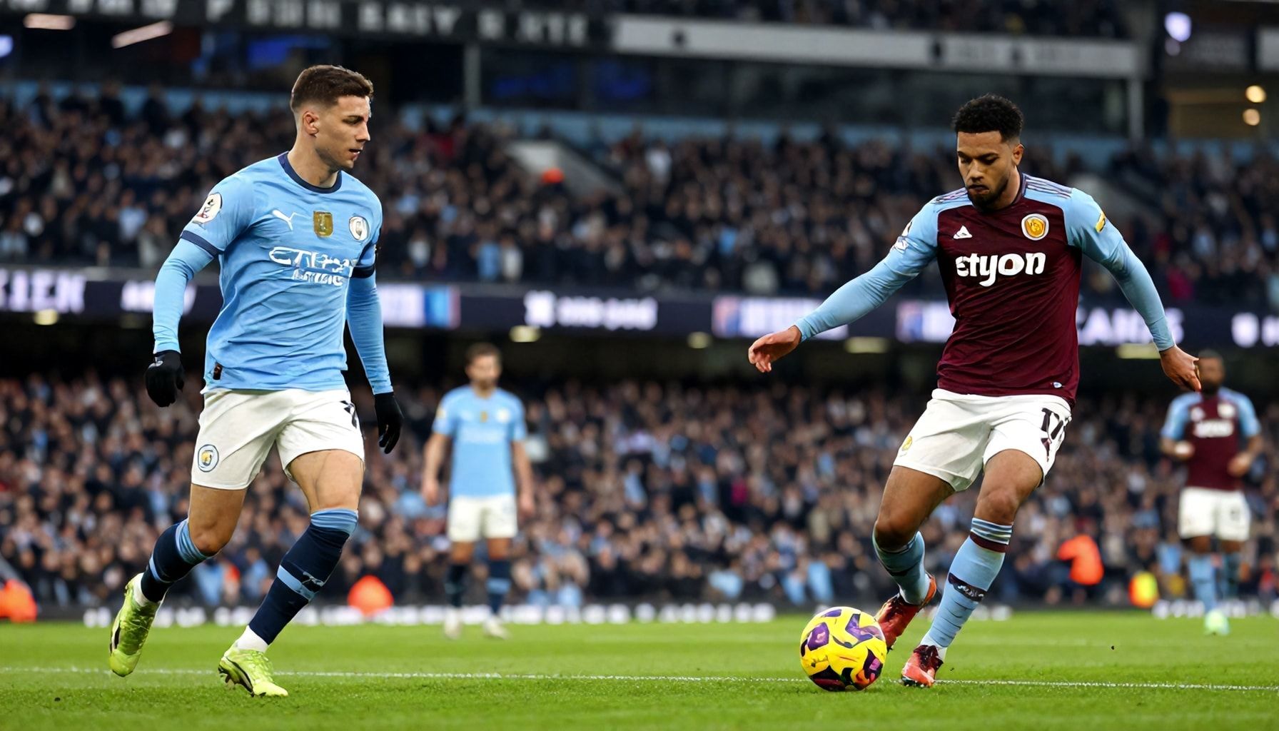 City's Title Pursuit Meets Villa's European Ambitions
