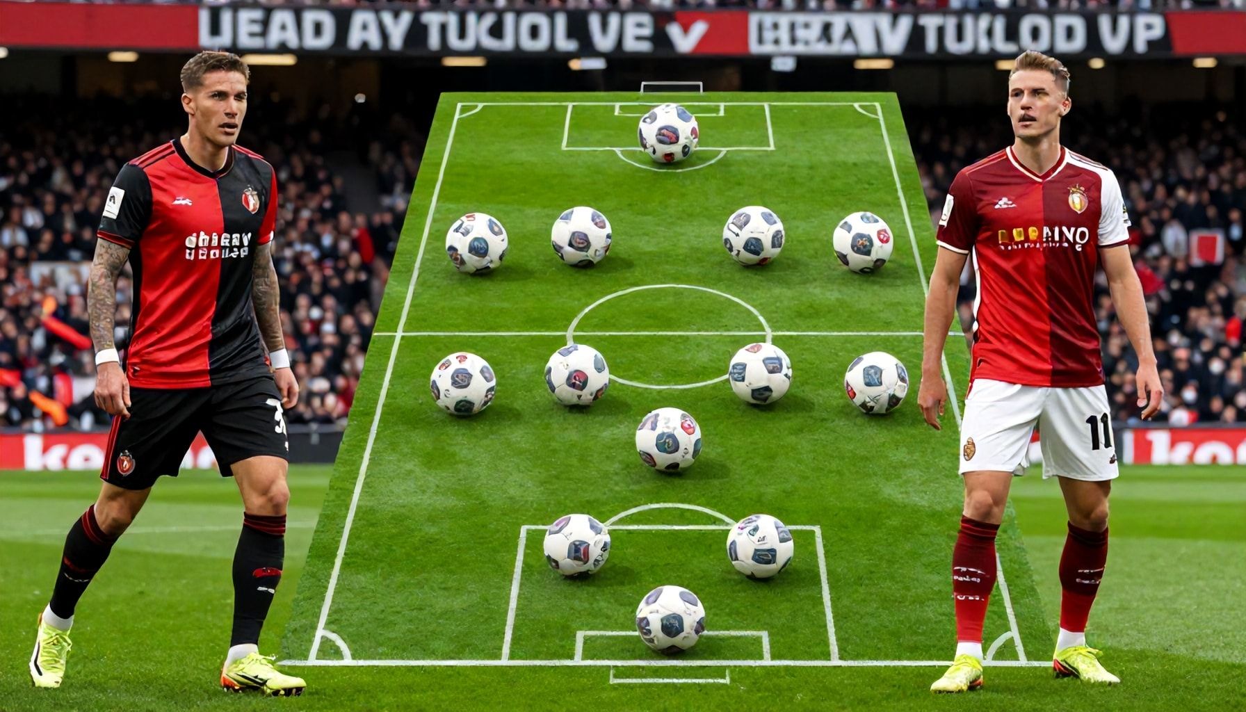 Clash at De Kuip set to showcase contrasting styles